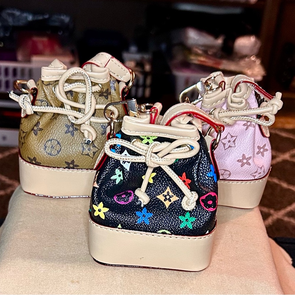 Stylish Multicolor Designer Mini Bucket Bags